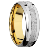 Platinum + Polish , Polish Finish + 18K Yellow Gold