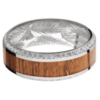 10K White Gold + Polish , Polish Finish