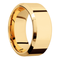 22K Yellow Gold + Polish , Polish Finish