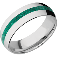10K White Gold + Polish Finish