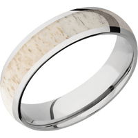 14K White Gold + Polish Finish