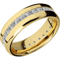 10K Yellow Gold + Polish , Polish Finish
