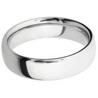 14K White Gold + Polish Finish