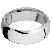 14K White Gold + Polish , Polish Finish