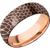 Superconductor Noir + Polish Finish + 14K Rose Gold