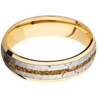 22K Yellow Gold + Polish Finish