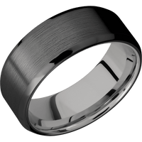 Zirconium + Satin , Polish Finish + Titanium