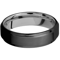 Zirconium + Anglesatin , Polish Finish + Titanium
