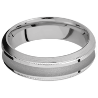 Titanium + Polish , Satin Finish