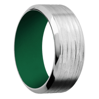 Cobalt Chrome + Treebarkh , Polish Finish + Green