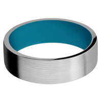 Titanium + Satin Finish + Sea Blue