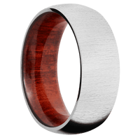 Platinum + Crosssatin Finish + Red Heart