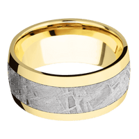 14K Yellow Gold + Polish Finish