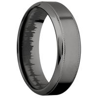 Tantalum Noir + Anglesatin , Polish Finish + Zirconium
