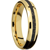 14K Yellow Gold + Polish , Polish Finish