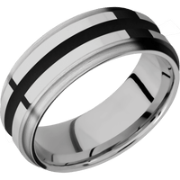 Titanium + Polish , Satin Finish