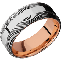 Marble + Acid Finish + 14K Rose Gold