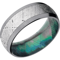 Tantalum + Satin Finish + Black Mother of Pearl
