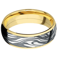 14K Yellow Gold + Polish Finish