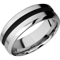 Palladium Silver + Satin , Polish Finish