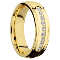 10K Yellow Gold + Polish , Polish Finish