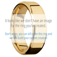 10K Yellow Gold + Polish , Polish Finish