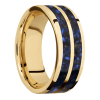 10K Yellow Gold + Polish Finish