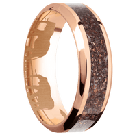 14K Rose Gold + Polish , Polish Finish