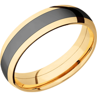 10K Yellow Gold + Polish Finish