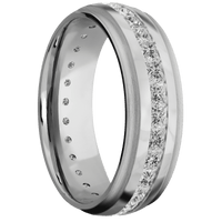 Palladium Silver + Rockpolish , Satin Finish