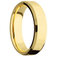 14K Yellow Gold + Polish , Polish Finish