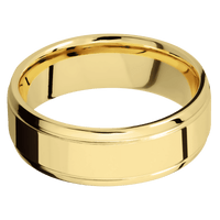 10K Yellow Gold + Polish , Polish Finish