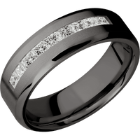 Tantalum Noir + Bead , Polish Finish