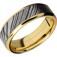 10K Yellow Gold + Polish , Polish Finish