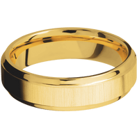 18K Yellow Gold + Crosssatin , Polish Finish