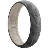 Forged Carbon Fiber + None Finish + Antler