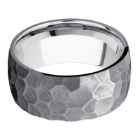 Tantalum + Rock Finish + Palladium Silver