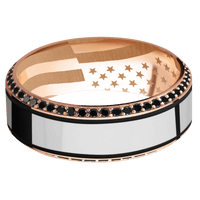 10K Rose Gold + Polish , Polish Finish