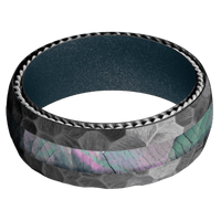Zirconium + Rock Finish + Blue Titanium
