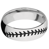 10K White Gold + Polish Finish