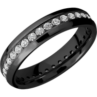 Zirconium + Hammer , Polish Finish