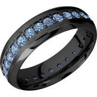 Zirconium + Distressed , Polish Finish