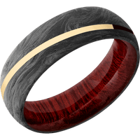 Forged Carbon Fiber + None Finish + Blood Wood