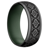 Zirconium + Polish Finish + Highland Green