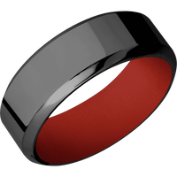 Zirconium + Polish , Polish Finish + Red Apple