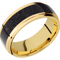 14K Yellow Gold + Polish , Polish Finish