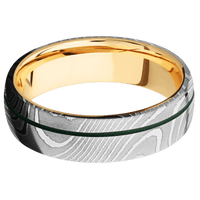 Flattwist + Polish Finish + 14K Yellow Gold