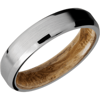 Titanium + Satin , Polish Finish + Whiskey Barrel