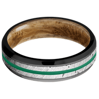 Zirconium + Polish , Polish Finish + Whiskey Barrel
