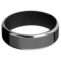 Zirconium + Polish , Polish Finish + Black